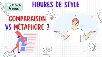 Comparaison VS Métaphore | Figures de Style | FLE