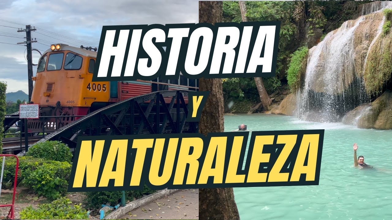 Escapada a Kanchanaburi: del río Kwai a las cascadas turquesa de Erawan