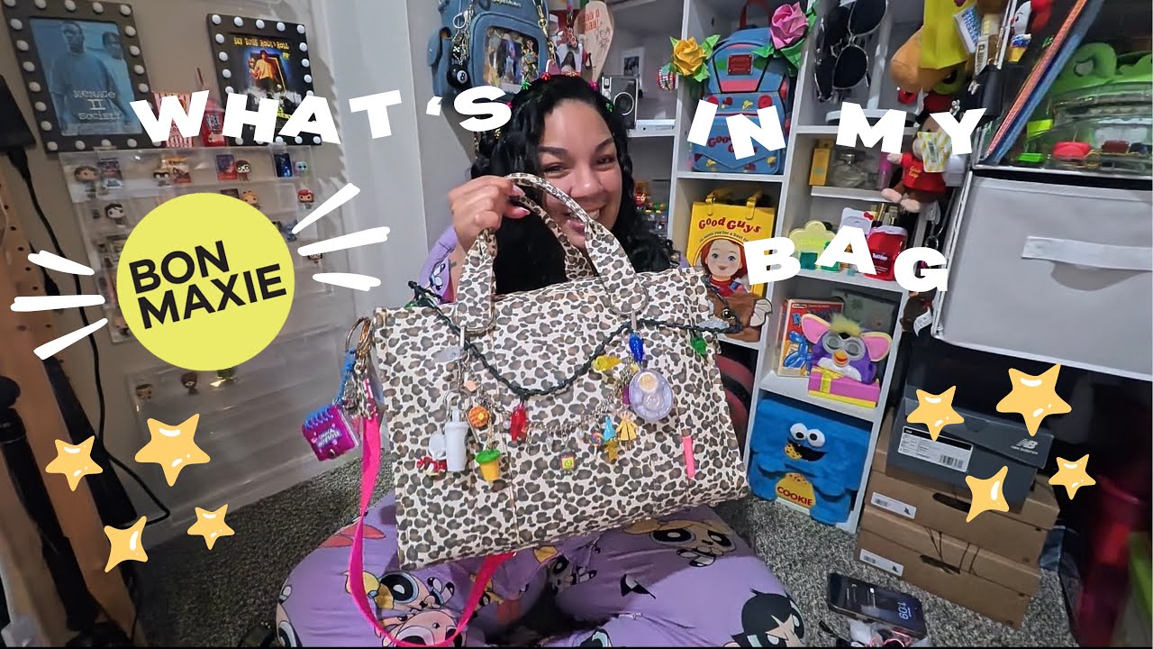 What’s in My Bag a Quirky Maximalist Dopamine Whimsical Quirky & Retro Novelties finds @bonmaxie