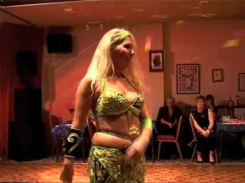 Bellydancer Debbie Williams dancing in Solihull at...