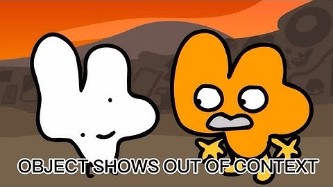 OBJECT SHOWS OUT OF CONTEXT