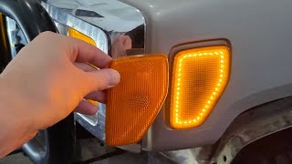 HOW TO: Install LED side marker lights, on your HUMMER H3!