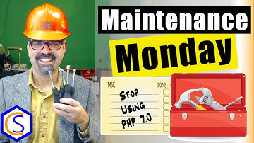 Stop Running Joomla Under PHP 7.0 (End of Life) - 🛠 Maintenance Monday Live Stream #056