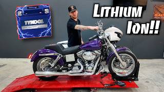 The BEST Bang For Buck Lithium Ion Battery For Motorcycles?! | 2001 Harley Davidson Dyna Lowrider