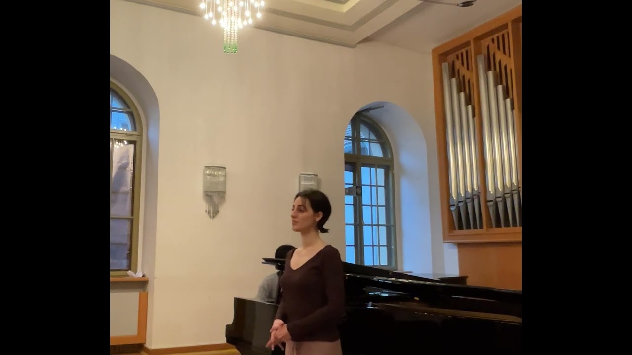 Julietta Gulua- Giunse alfin il momento aus der Oper Le nozze di Figaro ( W. A. Mozart)