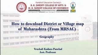 How to download District or village map of Maharashtra (From MRSAC) screenshot 5