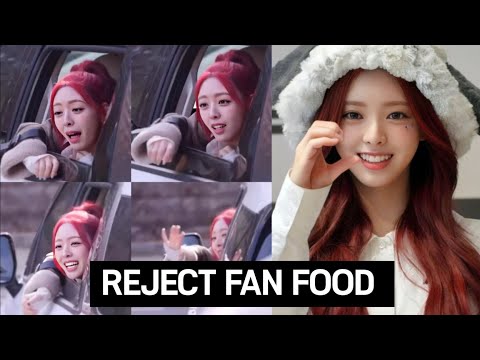 ITZY YUNA'S ATTITUDE TO REFUSE FOOD FROM FANS BECOMES KNETIZENS SPOTLIGHT