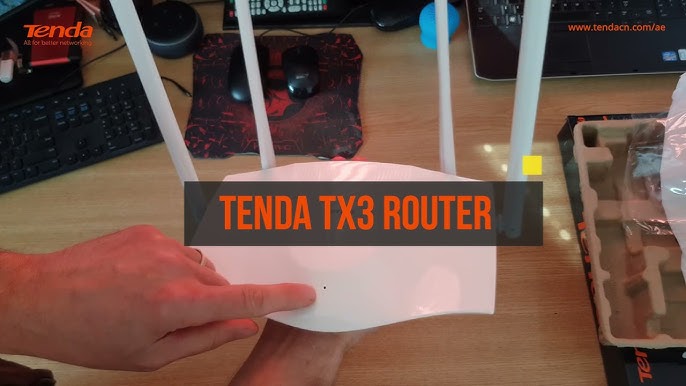 RX3 AX1800 Dual Band Gigabit Wi-Fi 6 Router-Tenda (Singapore)