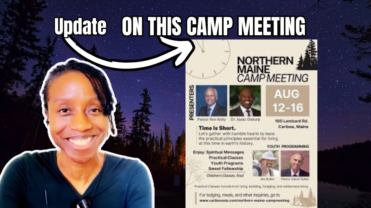 Update At SDA Camp Meeting In Caribou gmitv pastorronkelly YouTube