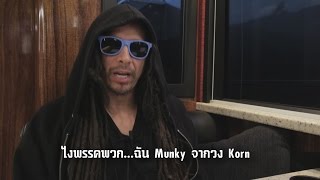 Munky ทักทายแฟนเพลงชาวไทย - KORN Live In Bangkok 2015