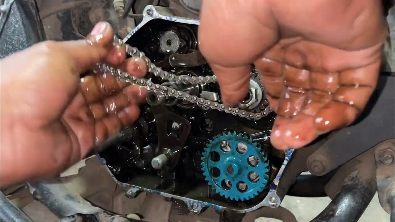Bajaj Discover timing chain replacement bajaj discover 125 timing