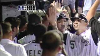 2010/09/13 Tulowitzki's three-run homer