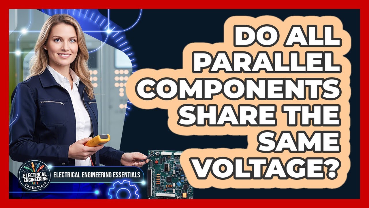 Do All Parallel Components Share The Same Voltage?