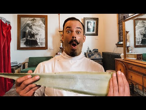 💈 Moustache Jim's Straight Razor Shave, Scalp Massage & Hair Styling | Minneapolis