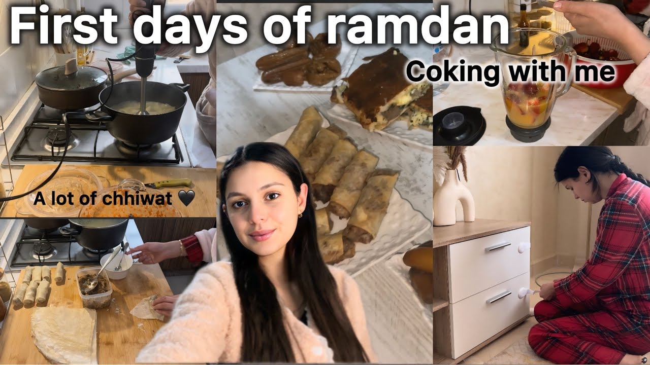 First days of ramdan 🌙| دوزو معايا اول ايام رمضان , أشنو كنوجد لفطور
