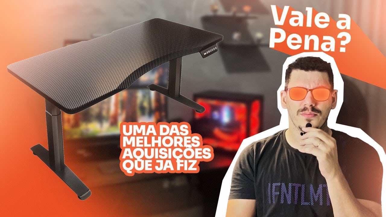 Melhor aquisição! Mesa com Regulagem de Altura é VIDA!!! Sensetup Halec E