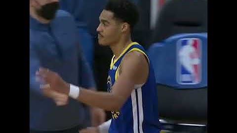 Steph Curry HYPE after Jordan Poole hits the game winner!