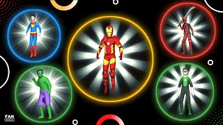 Iron Man, Superman, Hulk -  Merge Master - Super Hero screenshot 5