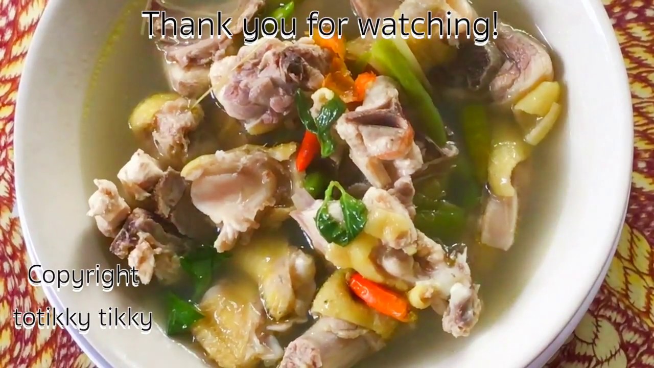 ต้มยำไก่บ้านสูตรคุณยาย : Thai Style Hot, Spicy And Sour Chicken Soup -  Youtube