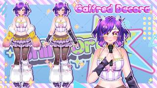 [SHIRO] Galfred - Vtuber Fullbody Art   Rigging (Decora Outfit)