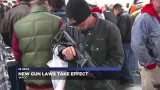 New gun laws take effect