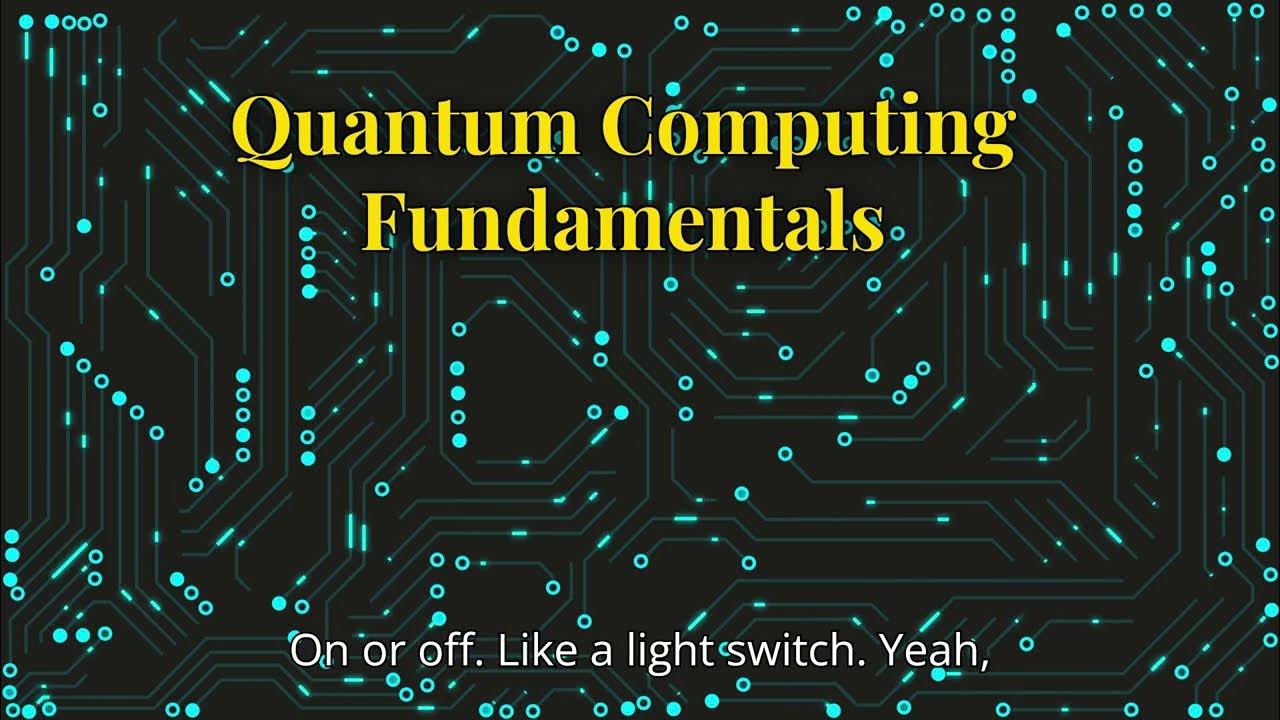 Quantum Computing Fundamentals - Episode 1 (Listen and Learn) - YouTube