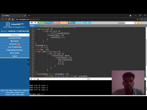 Prim’s algorithm for MST
