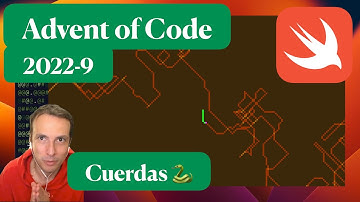 🎅 AoC 2022-9 Adviento en Swift 🐍 Cuerdas y ffmpeg