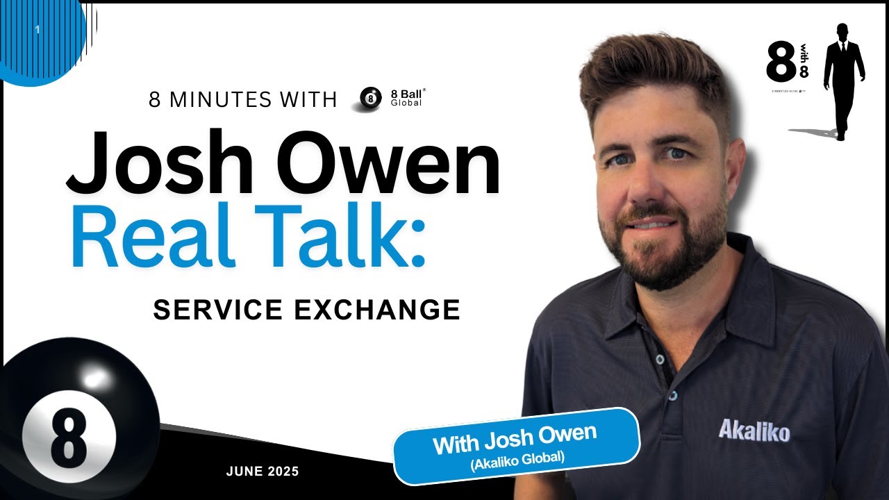 8 with 8 Episode 1 | Josh Owen on Service Exchange - YouTube