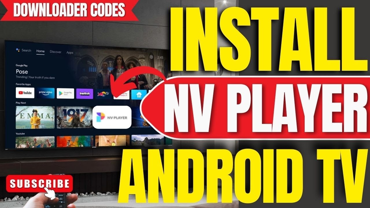 その他 Google  Play ✓How To Install NV Player App on ANY Android TV, TV Box or Google