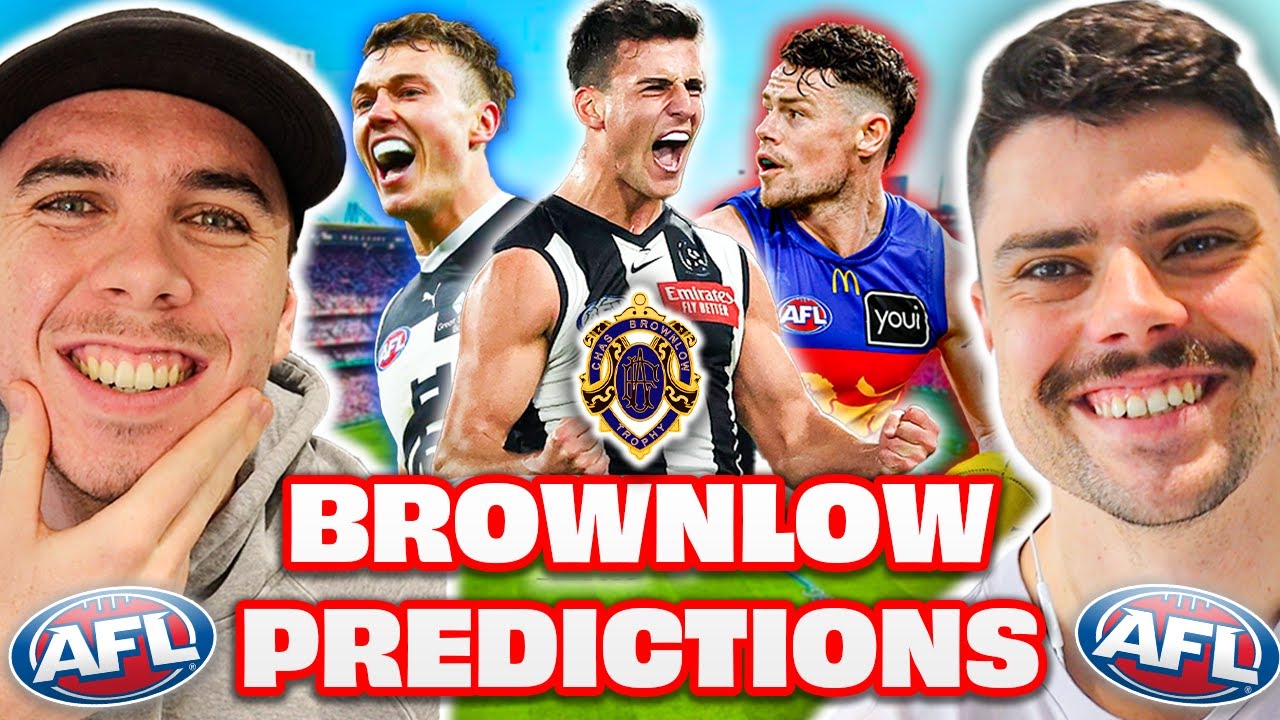 AFL Brownlow Medal Predictions 2024 YouTube