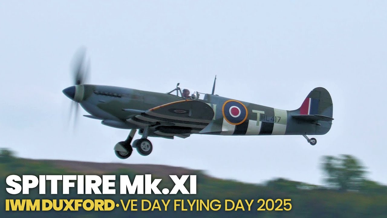 Supermarine Spitfire Mk.IX • ML417 • IWM Duxford - VE Day Flying Day