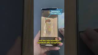 Mobile NFC passport chip verification in action.