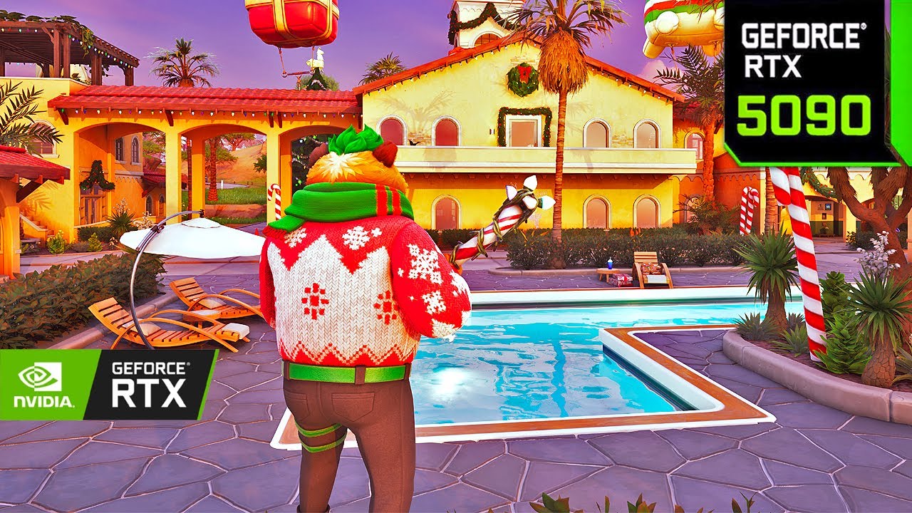 Fortnite Chapter 7 Season 1 | RTX 5090 4K MAX Settings + RTX ON 