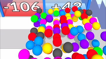 Balls On Stairs 🔴🔵🟡 MAX LEVELS All Levels Gameplay Walkthrough Android, iOS BIG UPDATE!!!