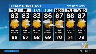 New York Weather: CBS2 7/21 Evening Forecast at 6PM