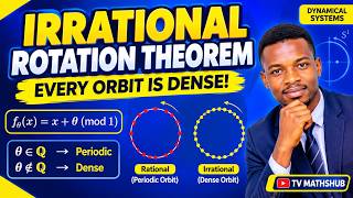 LECTURE  7: Irrational Rotation Theorem | Every Orbit Is Dense on the Circle | Dynamical Systems