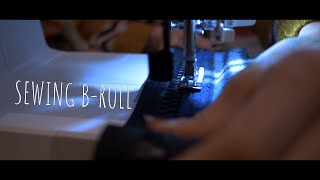 Short Sewing B-Roll - Panasonic GH5 Slow motion 120fps