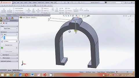 SOLIDWORKS || V BLOCK DESIGN || V BLOCK CLAMP ||