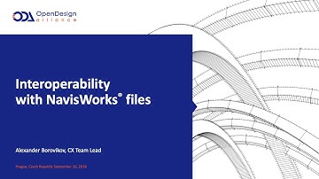 Interoperability with NavisWorks®