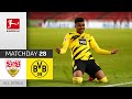 Knauff's debut brings BVB victory! | Stuttgart - Dortmund | 2:3 | All Goals | MD 28 – BuLi 2020/21