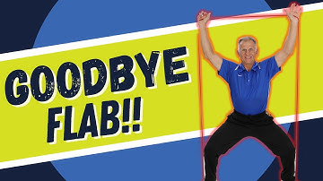 GOODBYE FLAB!! With this 10 minute Full Body Large Loop Band Workout (Anywhere)