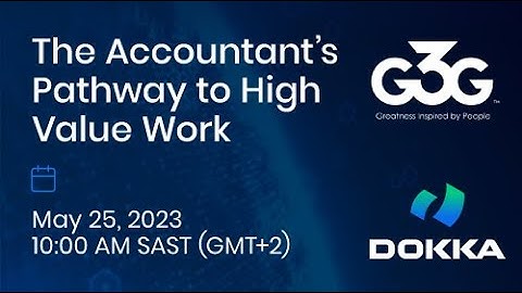 Actionable Insights On Accounting Automation [DOKKA & G3G Partner Webinar]