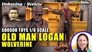 SOOSOO TOYS OLD MAN LOGAN - WOLVERINE 1/6 SCALE Unboxing & Review