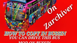 How to add mods to BUSSIN 💝 with the zarchiver