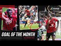 GOAL OF THE MONTH | Zemura, Billing, Saydee and Bath up for the award 🏆