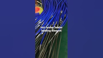 Hot runner coiling heaters