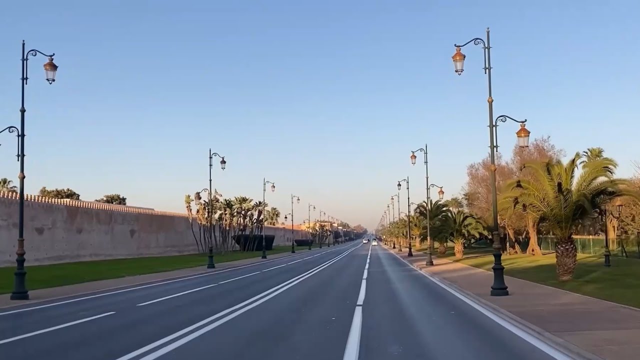جولة رمضانية في الرباط🌙شوارع نظيفة وهادئة قبل الإفطار|Rabat Morocco Ramadan Driving Tour