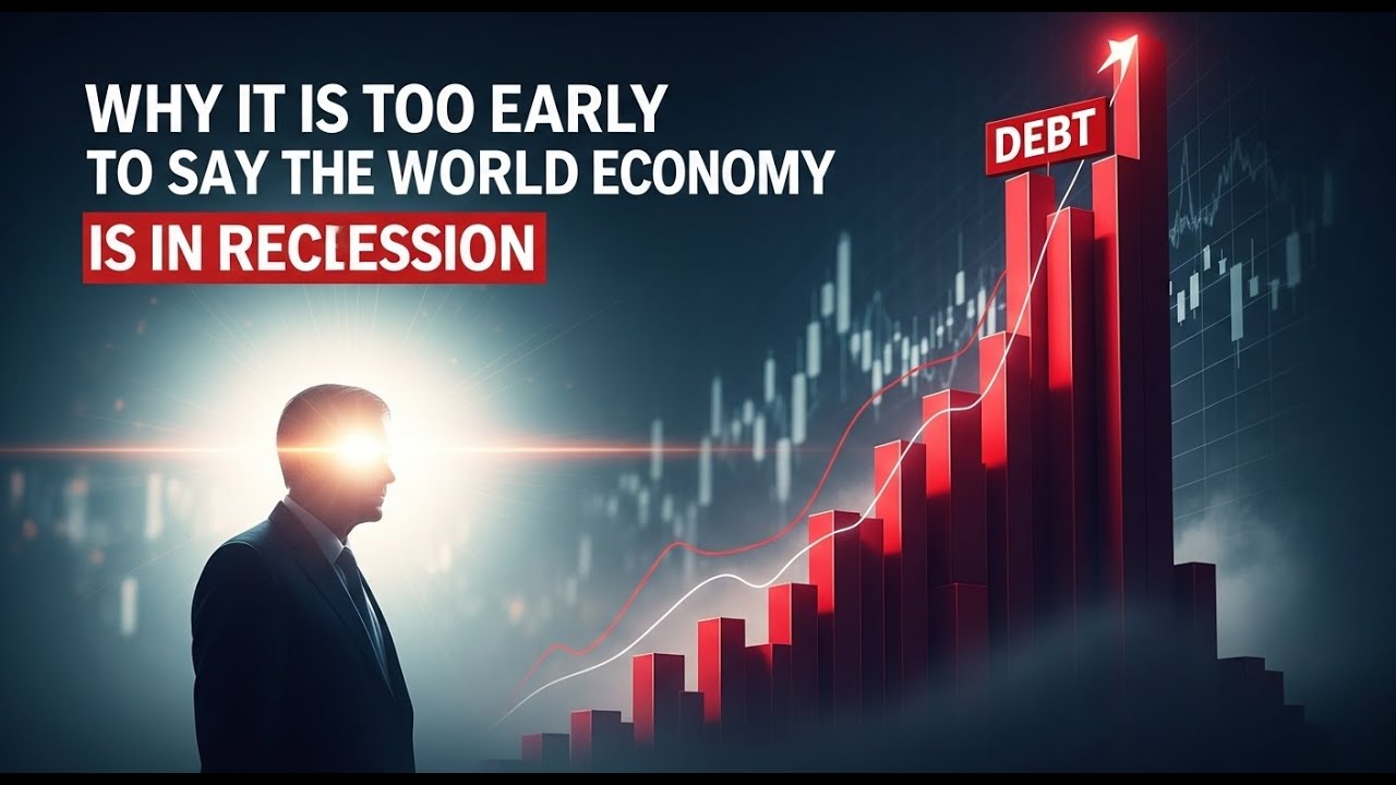 Why it is too early to say the world economy is in recession?? - YouTube
