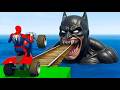 spider-man rescue الرجل العنكبوت إنقاذ batman vs iron man vs venom funnygame gta 5 superhero